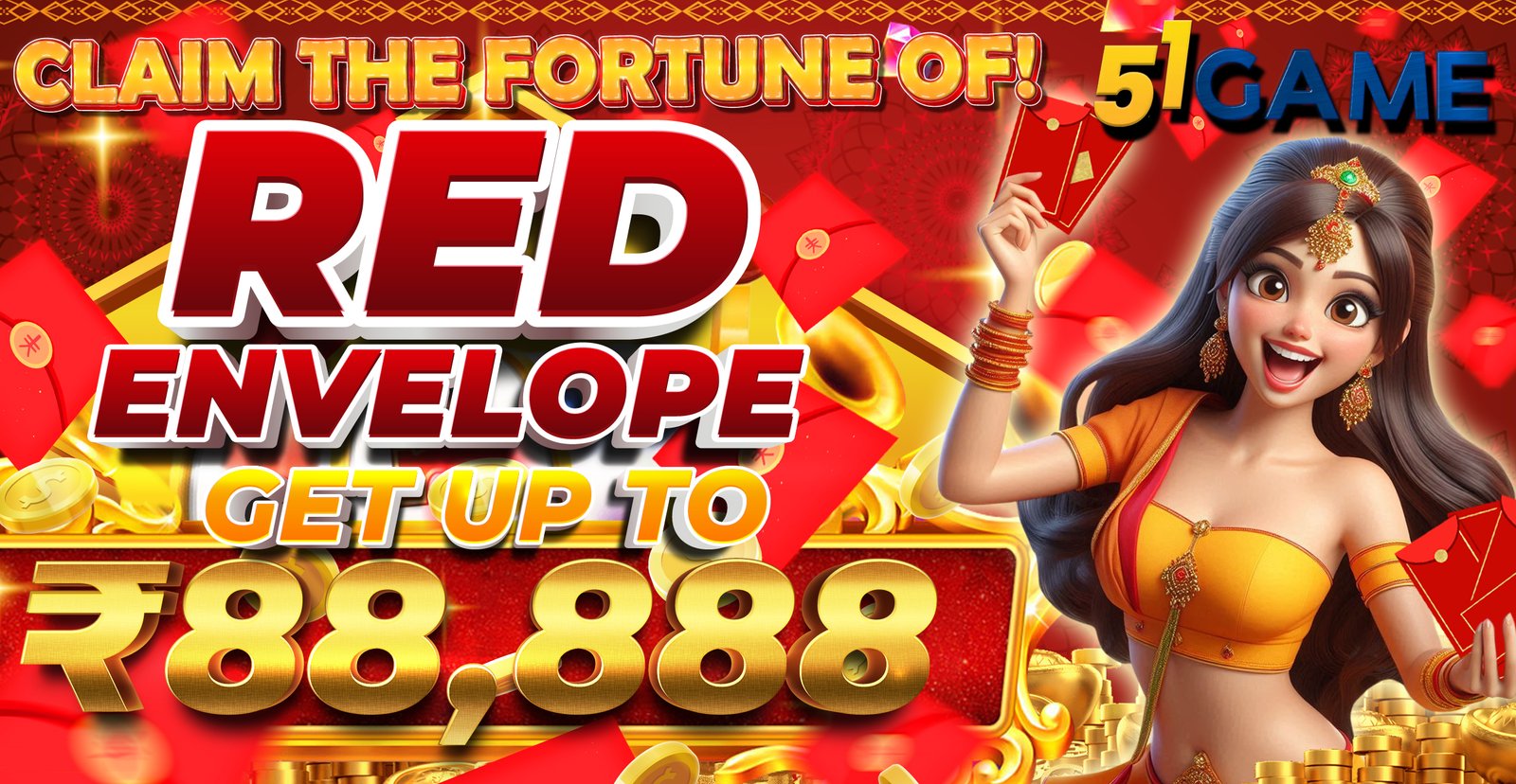 51GAME | FREE CLAIM RED ENVELOPE / GIFTCODE